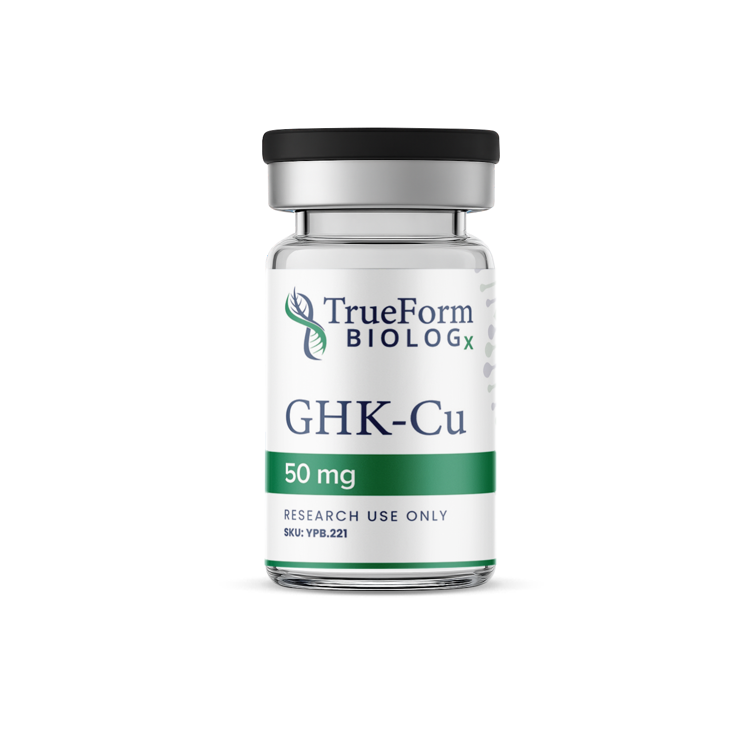 GHK-Cu is a copper-binding peptide complex commonly discussed in non-clinical research involving skin biology, cosmetic science, extracellular matrix signaling, and tissue-remodeling pathways.
